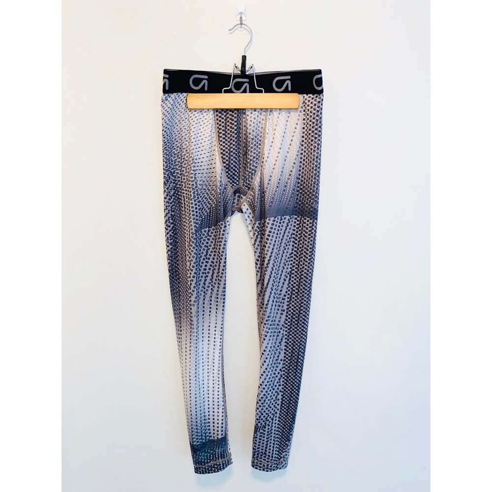 Gapfit Men’s Long Compression Legging Medium Print
